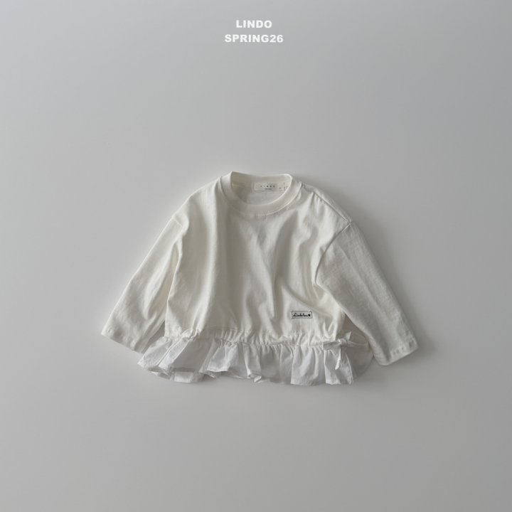 Lindo - Korean Baby Fashion - #babylifestyle - Sugar Frill Tee - 2