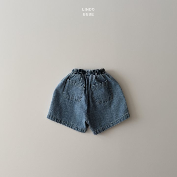 Lindo - Korean Baby Fashion - #babylifestyle - Bebe Denim Shorts - 3
