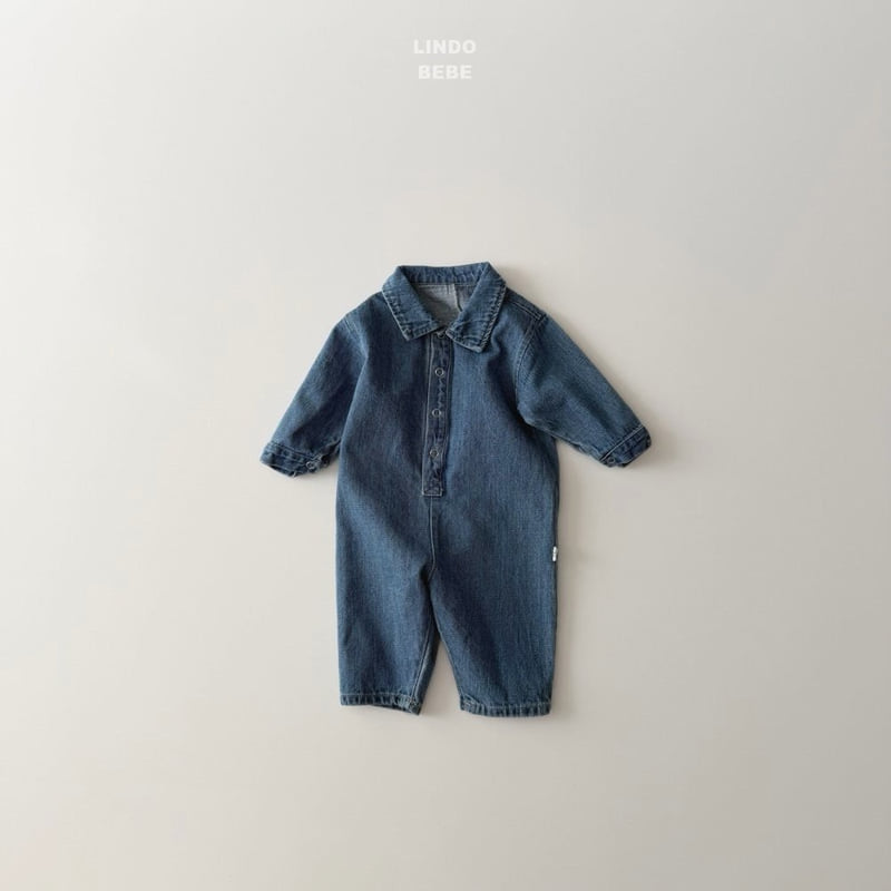 Lindo - Korean Baby Fashion - #babylifestyle - Bebe Denim Suit