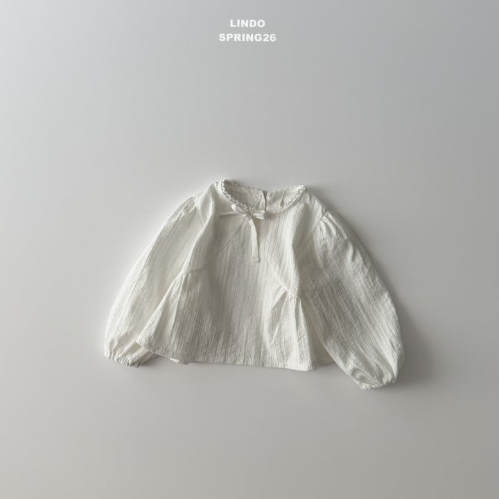Lindo - Korean Baby Fashion - #babyoninstagram - Liz Ribbon Blouse - 2
