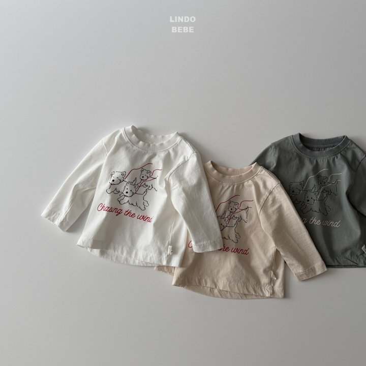 Lindo - Korean Baby Fashion - #babyoninstagram - Bebe Puppy Tee - 6