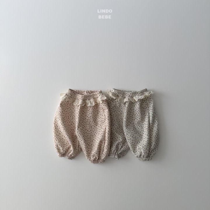 Lindo - Korean Baby Fashion - #babyoninstagram - Bebe Petite Frill Jogger Pants