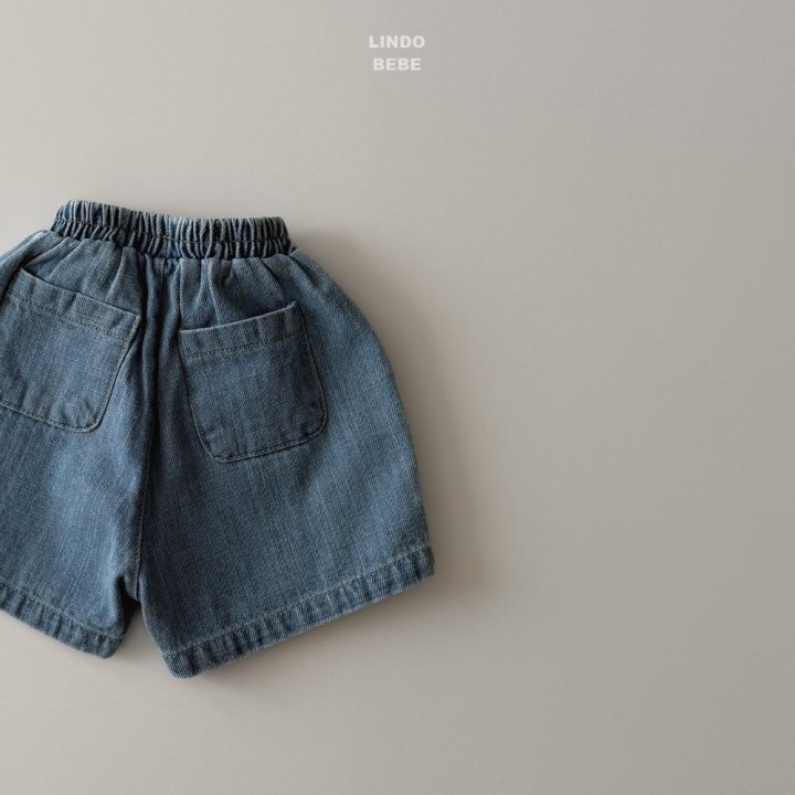 Lindo - Korean Baby Fashion - #babylifestyle - Bebe Denim Shorts - 4