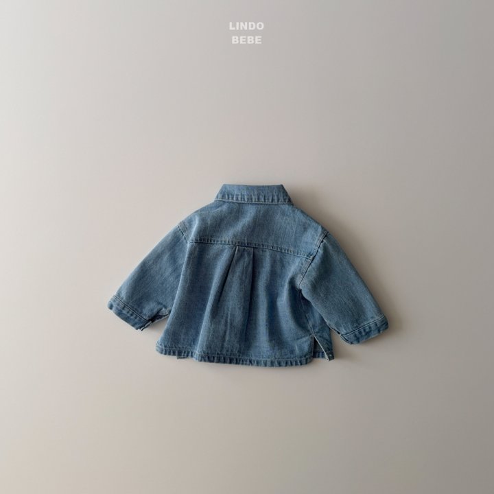 Lindo - Korean Baby Fashion - #babyoninstagram - Bebe Denim Shirt - 3