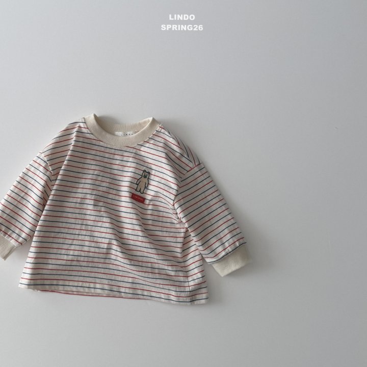 Lindo - Korean Baby Fashion - #babyootd - Bear Label Tee - 9