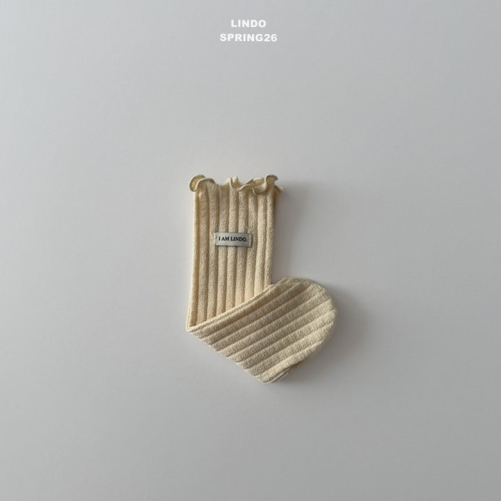 Lindo - Korean Baby Fashion - #babyoninstagram - Rib Label Socks - 4