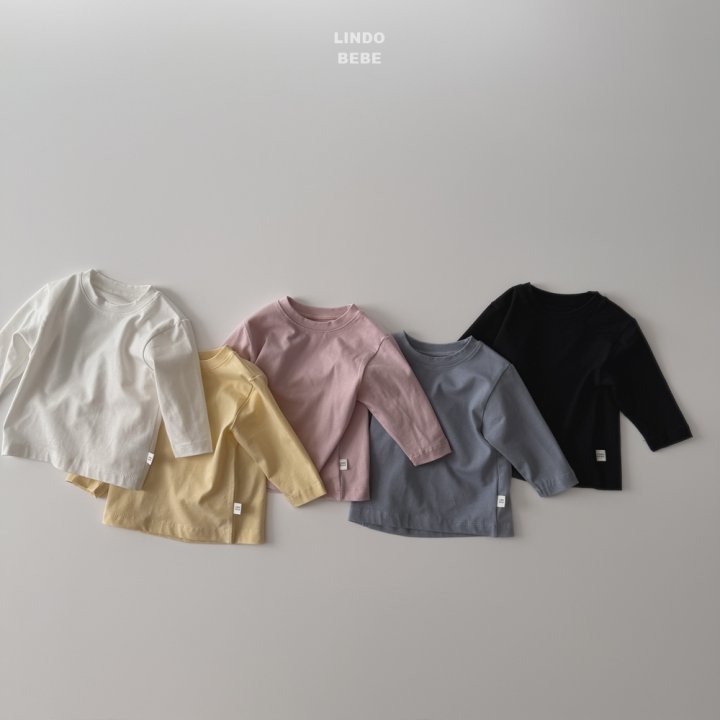 Lindo - Korean Baby Fashion - #babyootd - Bebe Basic Tee - 2