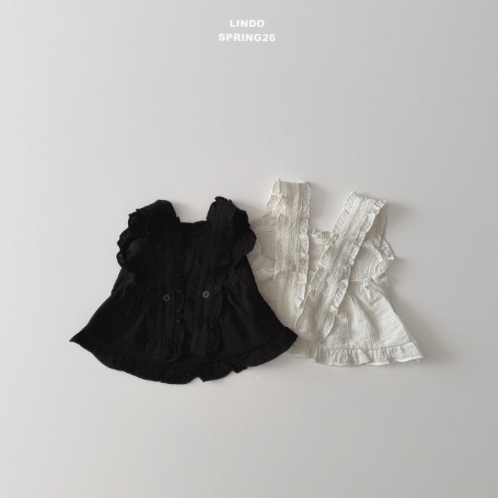 Lindo - Korean Baby Fashion - #babyoutfit - Muse Frill Blouse - 2