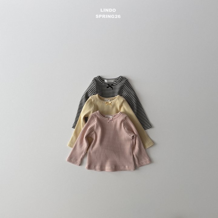 Lindo - Korean Baby Fashion - #babyoutfit - Mini Ribbon Tee - 8