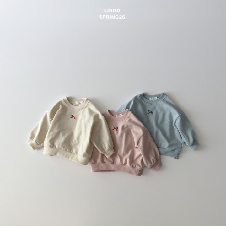 Lindo - Korean Baby Fashion - #babyoutfit - Petite Ribbon Sweatshirt