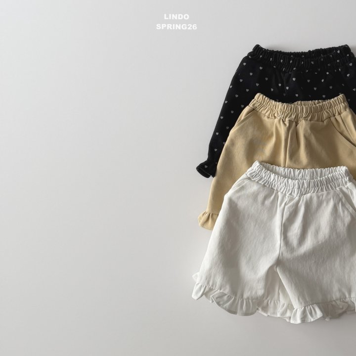 Lindo - Korean Baby Fashion - #babyoutfit - Hem Frill Shorts - 8
