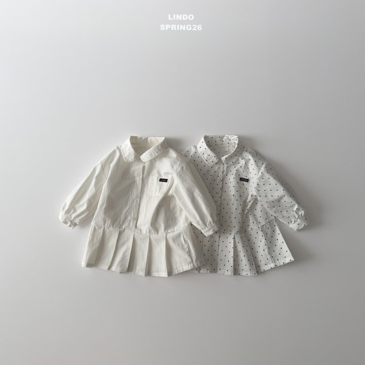 Lindo - Korean Baby Fashion - #babyoutfit - Margaret One-piece (Dot)