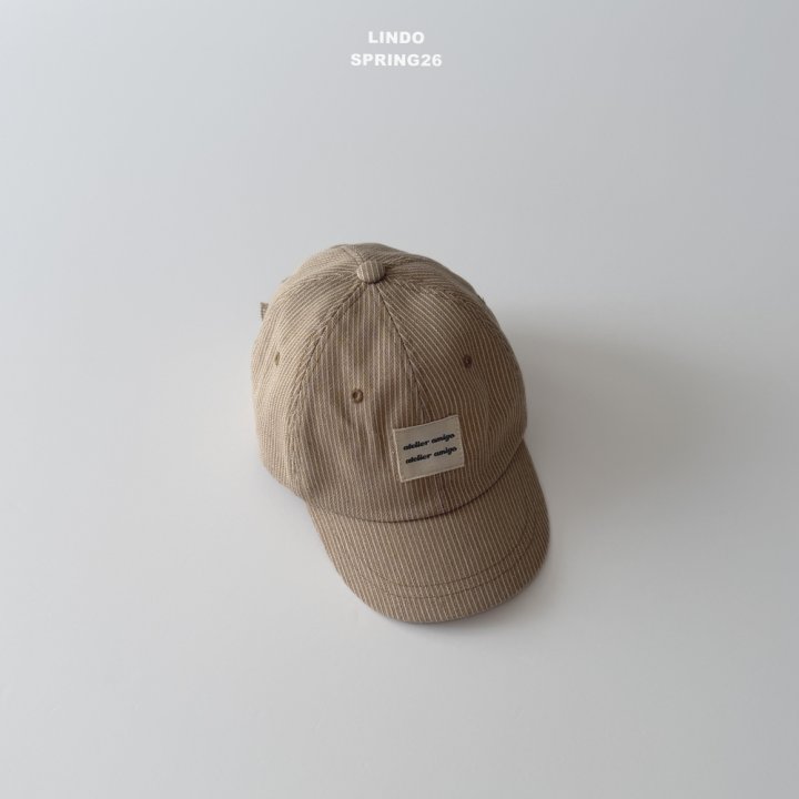 Lindo - Korean Baby Fashion - #babyootd - Label Cap - 4