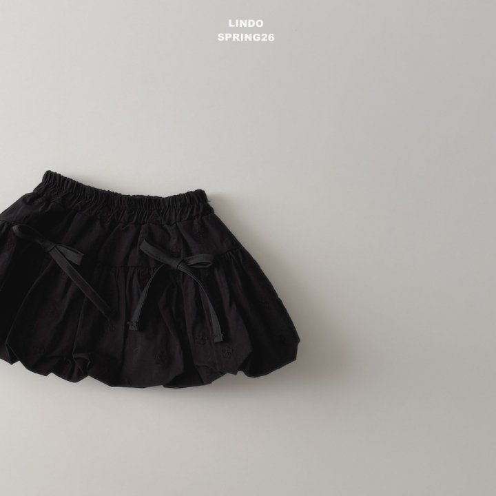 Lindo - Korean Baby Fashion - #babywear - Floral Embroidered Balloon Skirt - 5