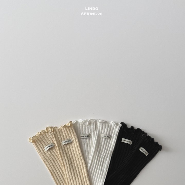 Lindo - Korean Baby Fashion - #babywear - Rib Label Socks - 7