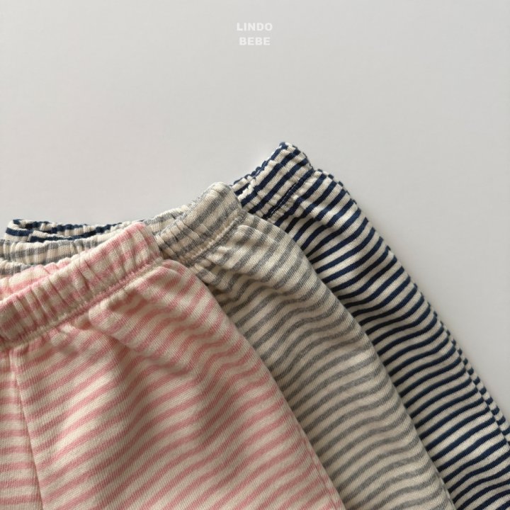 Lindo - Korean Baby Fashion - #babywear - Bebe Stripe Jogger Pants - 8