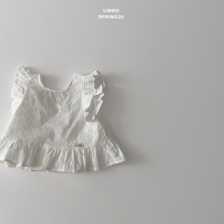 Lindo - Korean Baby Fashion - #onlinebabyboutique - Lily Frill Blouse - 5
