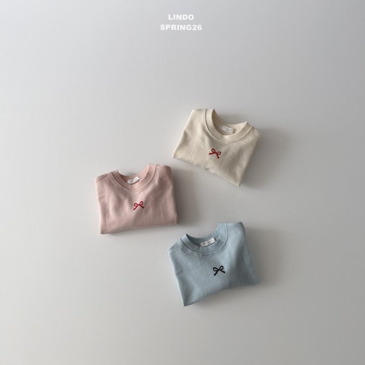 Lindo - Korean Baby Fashion - #babywear - Petite Ribbon Sweatshirt - 4