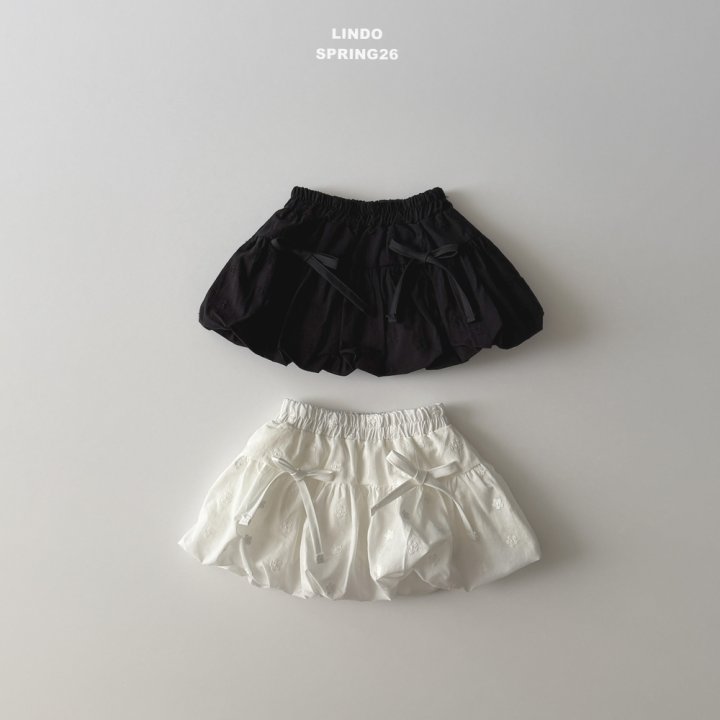 Lindo - Korean Baby Fashion - #onlinebabyboutique - Floral Embroidered Balloon Skirt - 6
