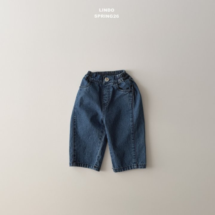 Lindo - Korean Baby Fashion - #onlinebabyboutique - Autumn Denim Pants - 3