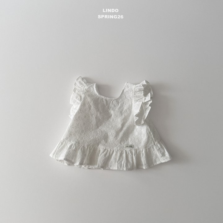 Lindo - Korean Baby Fashion - #onlinebabyshop - Lily Frill Blouse - 6