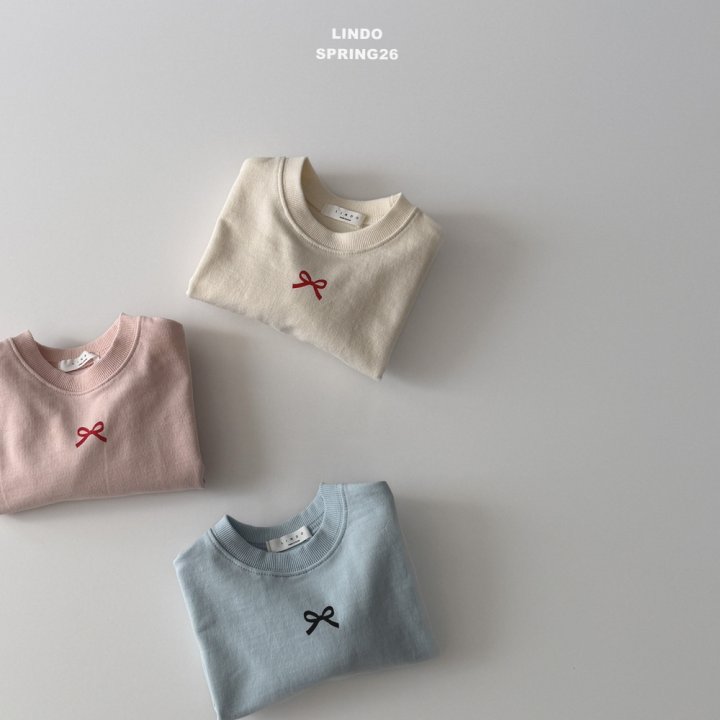 Lindo - Korean Baby Fashion - #onlinebabyshop - Petite Ribbon Sweatshirt - 5