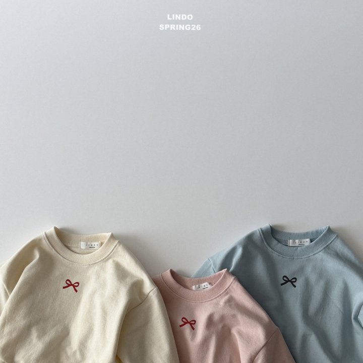 Lindo - Korean Baby Fashion - #smilingbaby - Petite Ribbon Sweatshirt - 6