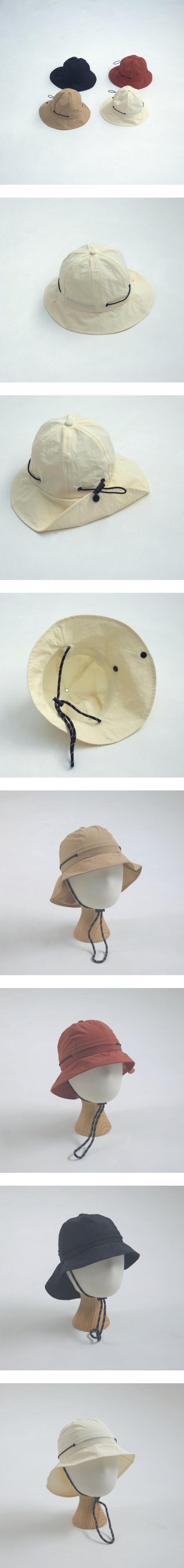 Little Hat - Korean Baby Fashion - #onlinebabyboutique - Baby String Bucket Hat