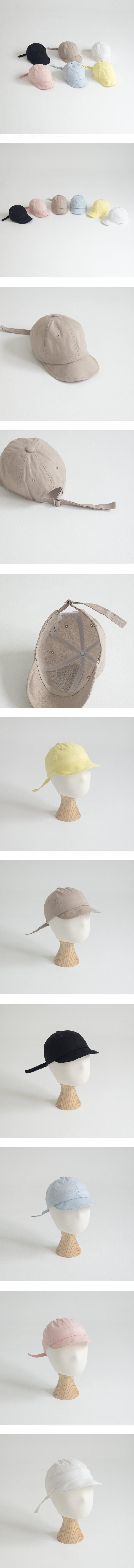 Little Hat - Korean Baby Fashion - #onlinebabyboutique - Linen Pastel Wire Cap