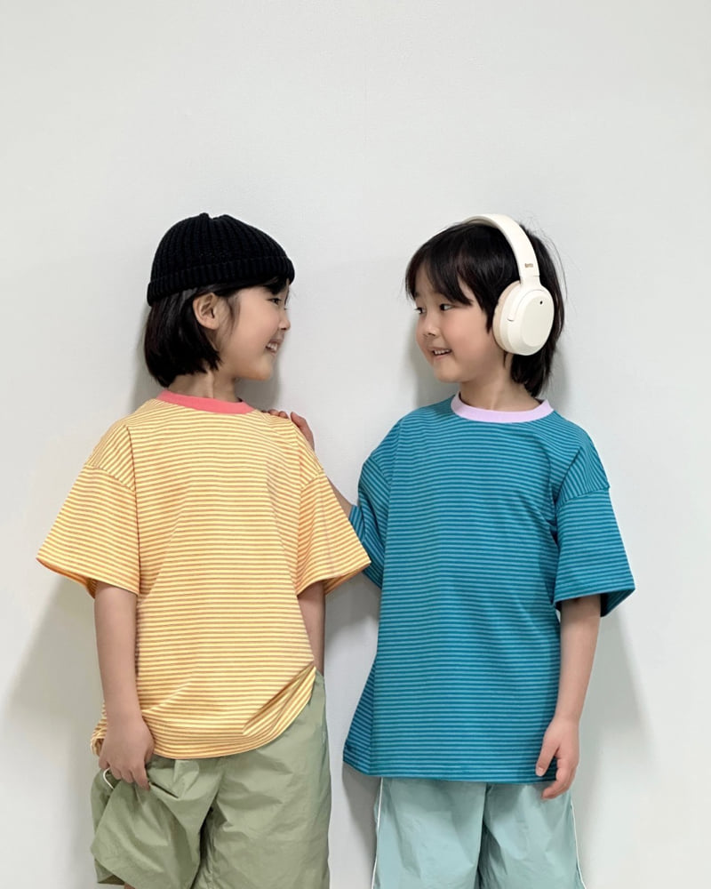 Little Rabbit - Korean Children Fashion - #designkidswear - Five Short Sleeve Tee - 9