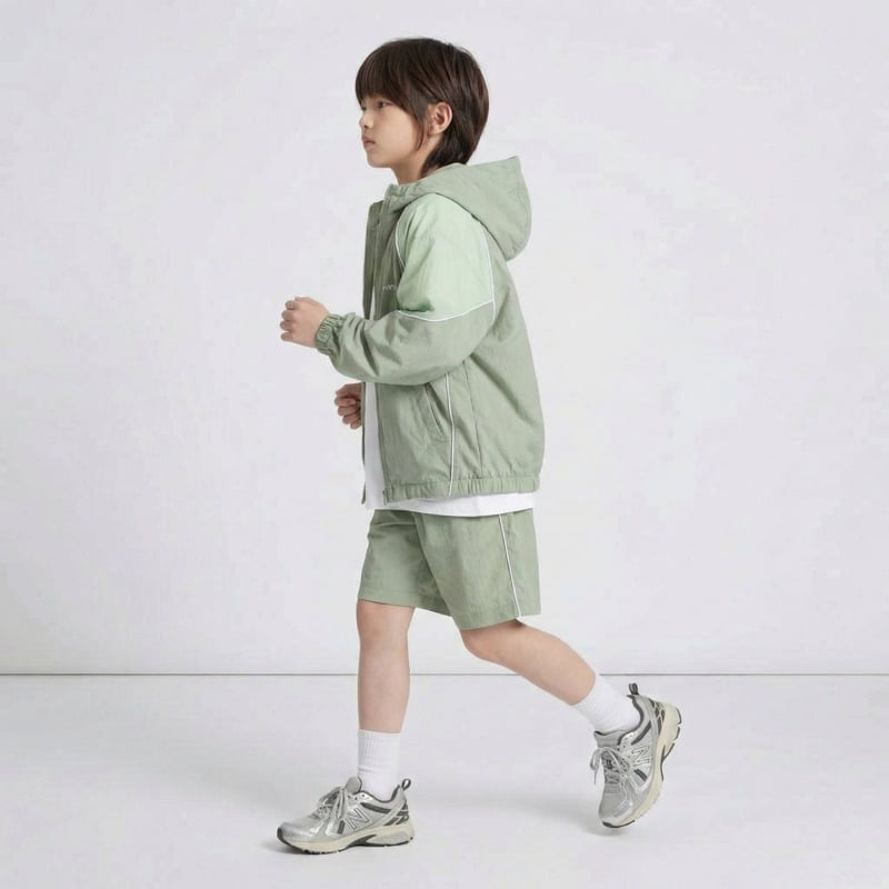 Little Rabbit - Korean Children Fashion - #fashionkids - Light Windbreaker Set - 9