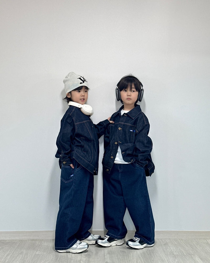 Little Rabbit - Korean Children Fashion - #kidsshorts - Indigo Jeans