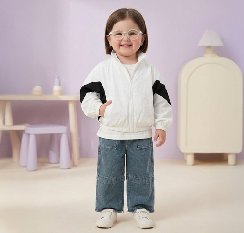 Little Rabbit - Korean Children Fashion - #kidsstore - Puppy Kitty Windbreaker - 5