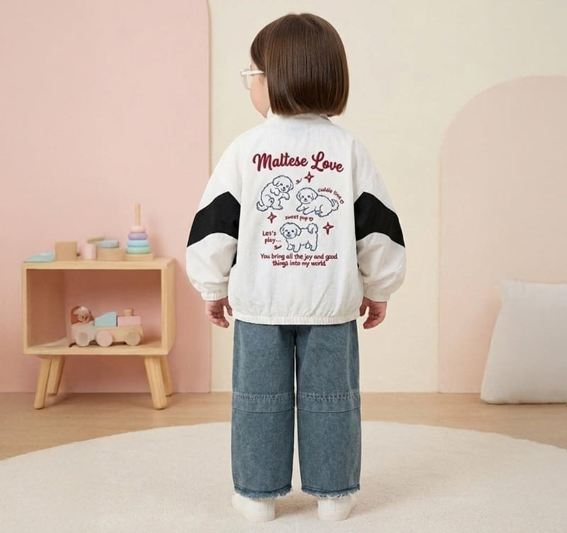 Little Rabbit - Korean Children Fashion - #kidzfashiontrend - Puppy Kitty Windbreaker - 6