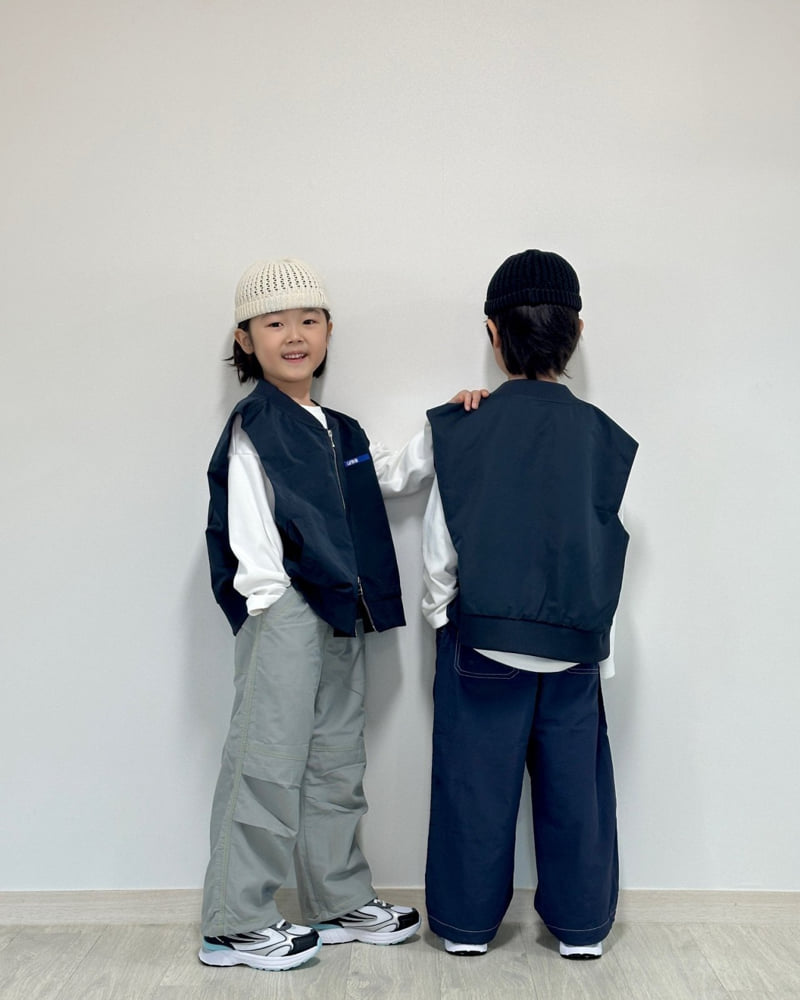 Little Rabbit - Korean Children Fashion - #kidzfashiontrend - Two-Way Vest - 2