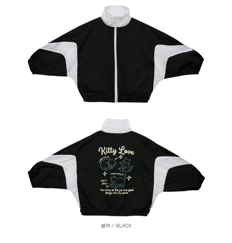 Little Rabbit - Korean Children Fashion - #magicofchildhood - Puppy Kitty Windbreaker - 9