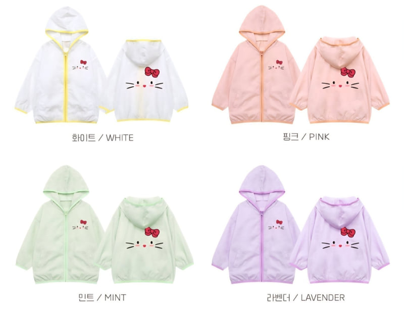 Little Rabbit - Korean Children Fashion - #magicofchildhood - Meow Hooded Windbreaker - 8