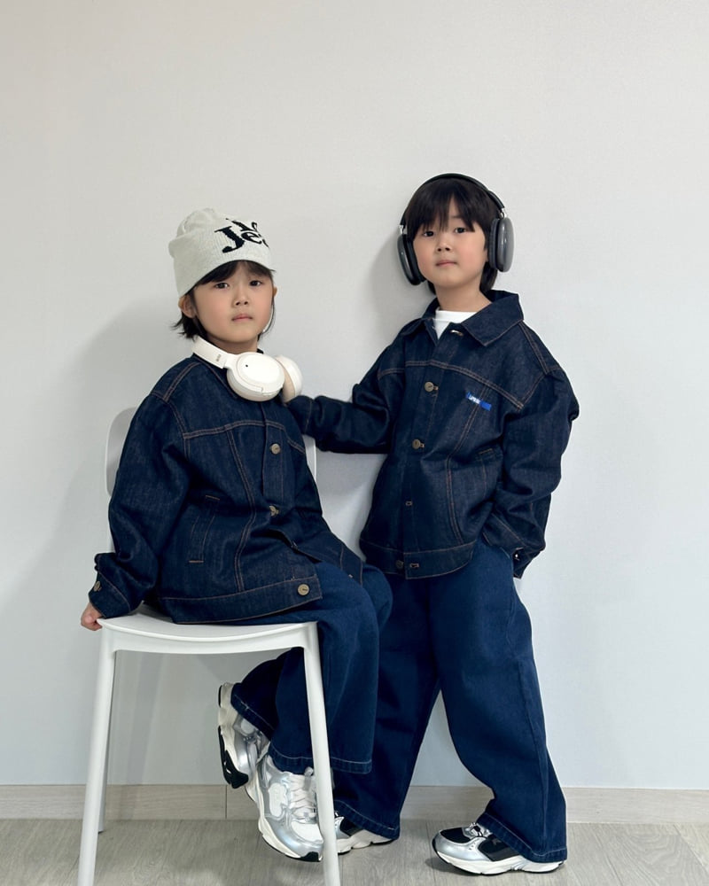 Little Rabbit - Korean Children Fashion - #magicofchildhood - Modern Denim Jacket - 7
