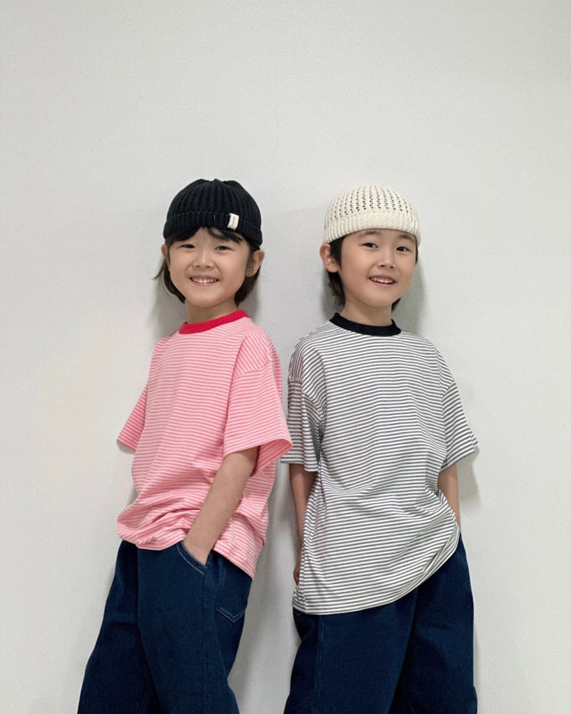 Little Rabbit - Korean Children Fashion - #prettylittlegirls - Five Short Sleeve Tee - 3