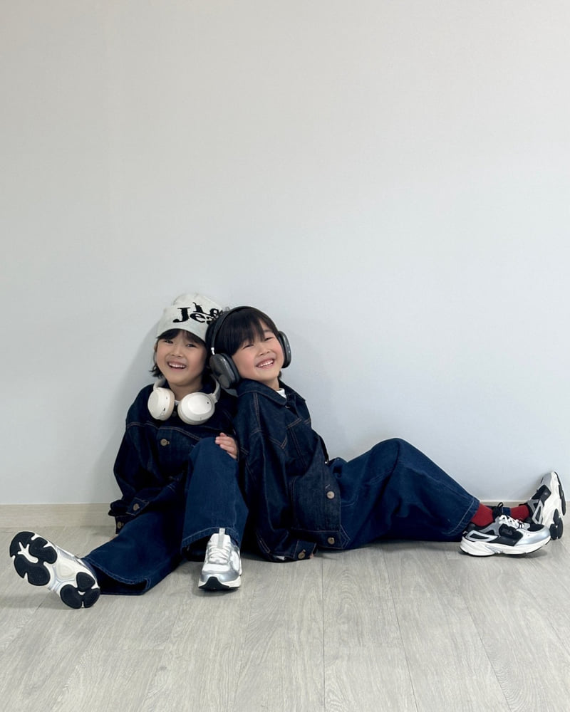 Little Rabbit - Korean Children Fashion - #prettylittlegirls - Modern Denim Jacket - 9