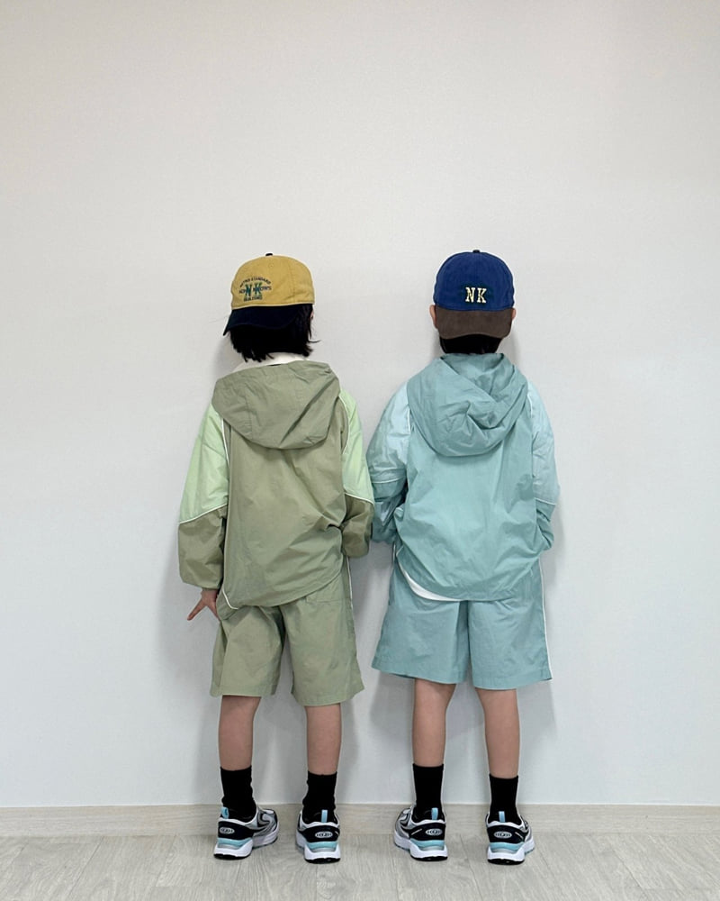 Little Rabbit - Korean Children Fashion - #stylishchildhood - Light Windbreaker Set - 3