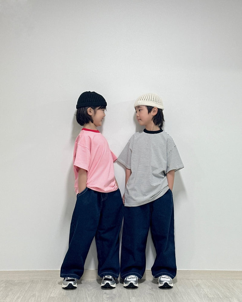 Little Rabbit - Korean Children Fashion - #toddlerclothing - Five Short Sleeve Tee - 5