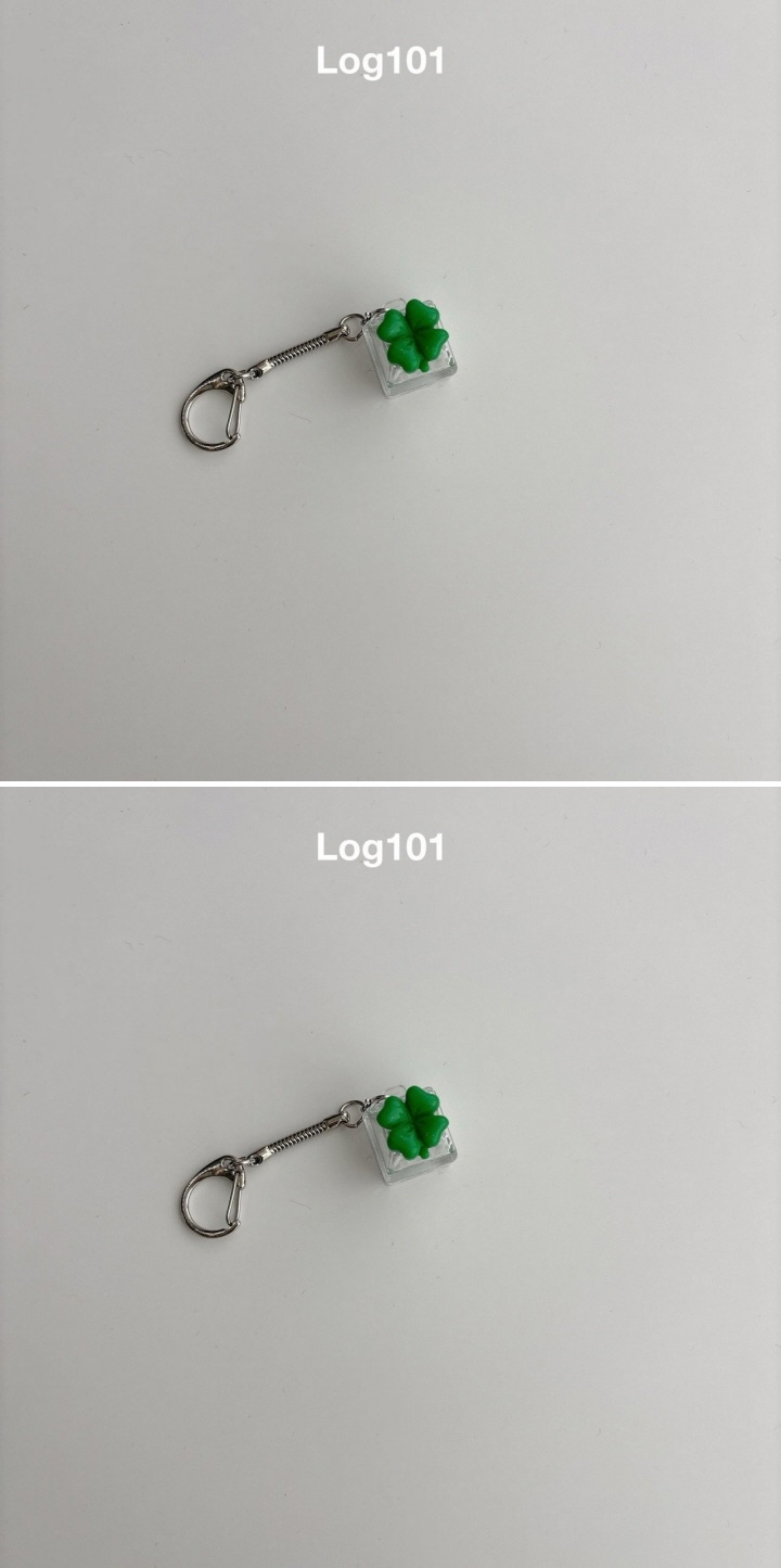 Log101 - Korean Children Fashion - #discoveringself - Clover Key Cap Keyring