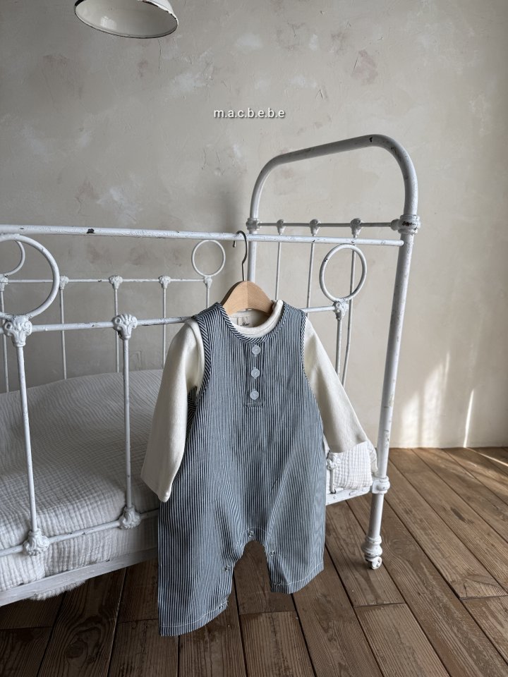 Mac - Korean Baby Fashion - #smilingbaby - Marine Jumpsuit - 4