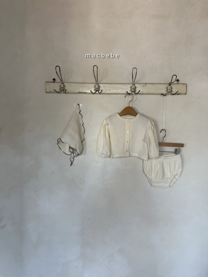 Mac - Korean Baby Fashion - #babyboutiqueclothing - Crepe Chiffon Set - 11