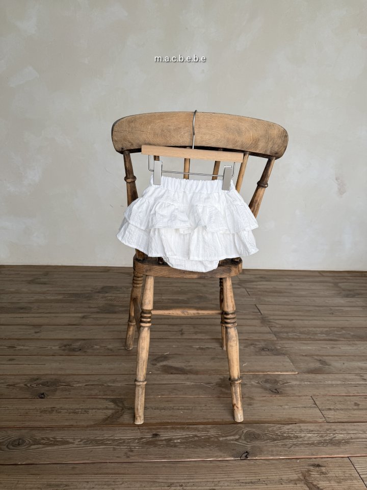 Mac - Korean Baby Fashion - #babyclothing - Tiered Bloomer Skirt - 4