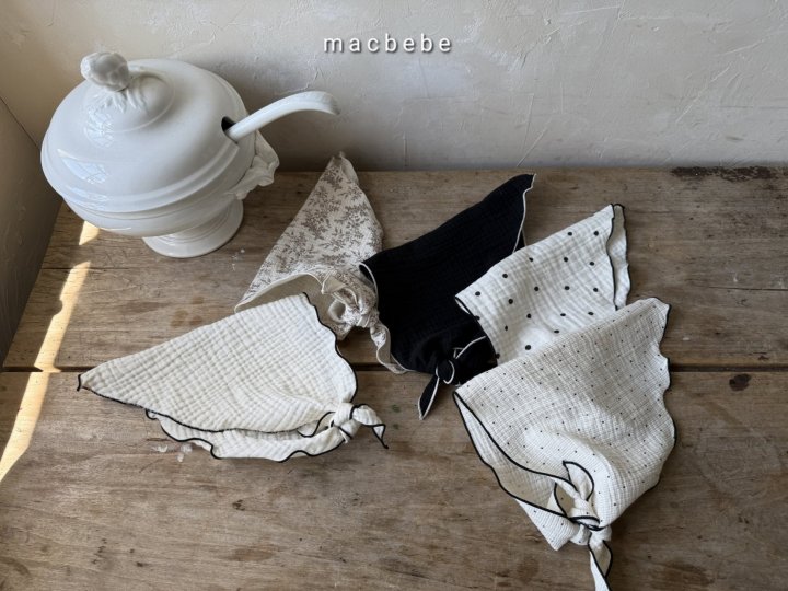 Mac - Korean Baby Fashion - #babylifestyle - Crepe Chiffon Scarf - 2