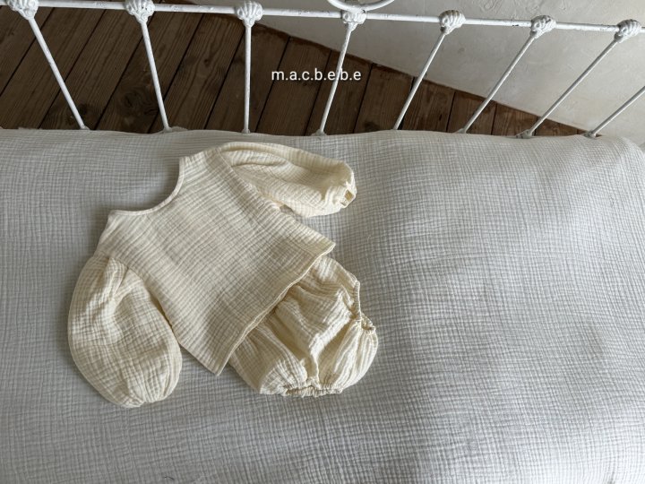 Mac - Korean Baby Fashion - #babylifestyle - Crepe Chiffon Set