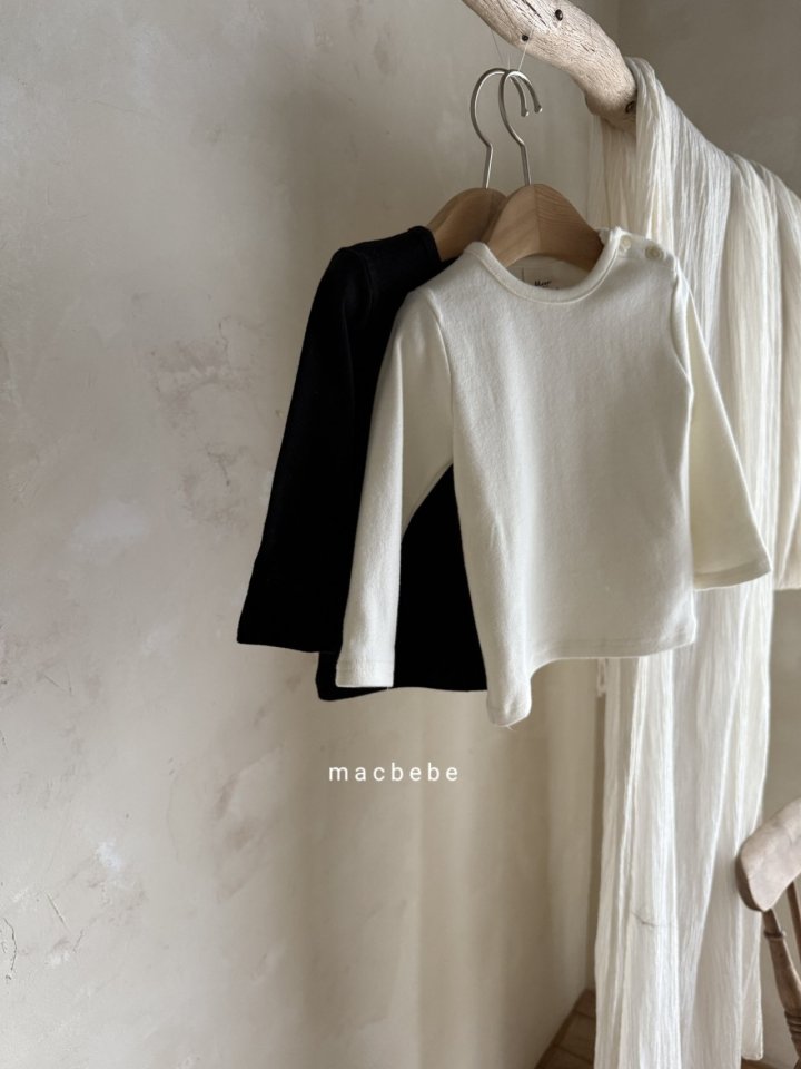 Mac - Korean Baby Fashion - #babyoninstagram - Button Bebe Tee - 7