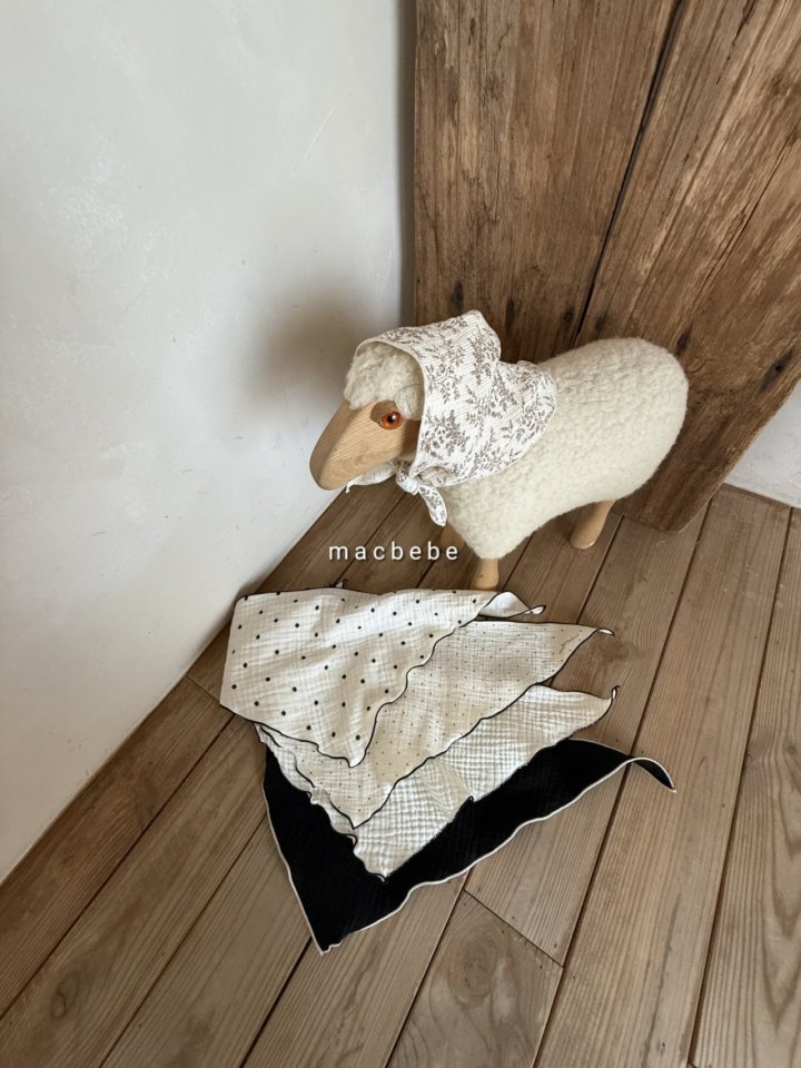 Mac - Korean Baby Fashion - #babyoninstagram - Crepe Chiffon Scarf - 3